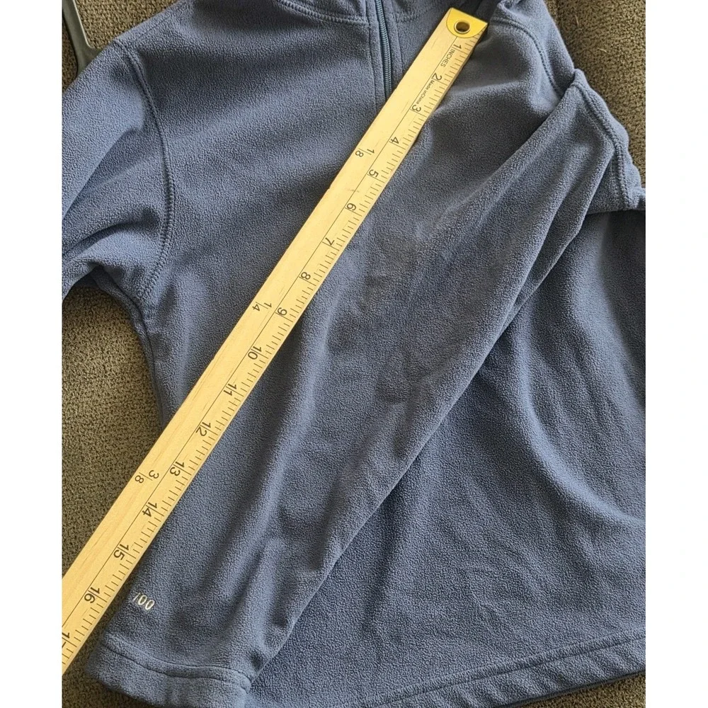 THE NORTH FACE Big Kid's Glacier 1/4 Zip Fleece Pullover Boys XS Blue TKA 100